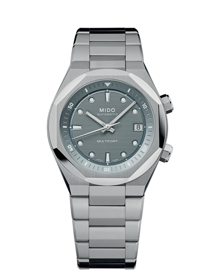 Orologio Mido Uomo Multifor 8 Two Crowns in Acciaio M047.507.11.081.00 - M047.507.11.081.00